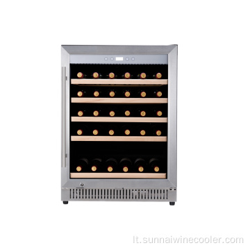 Kompresoriaus skaitmeninis ekranas 118L įmontuotas vyno aušintuvas